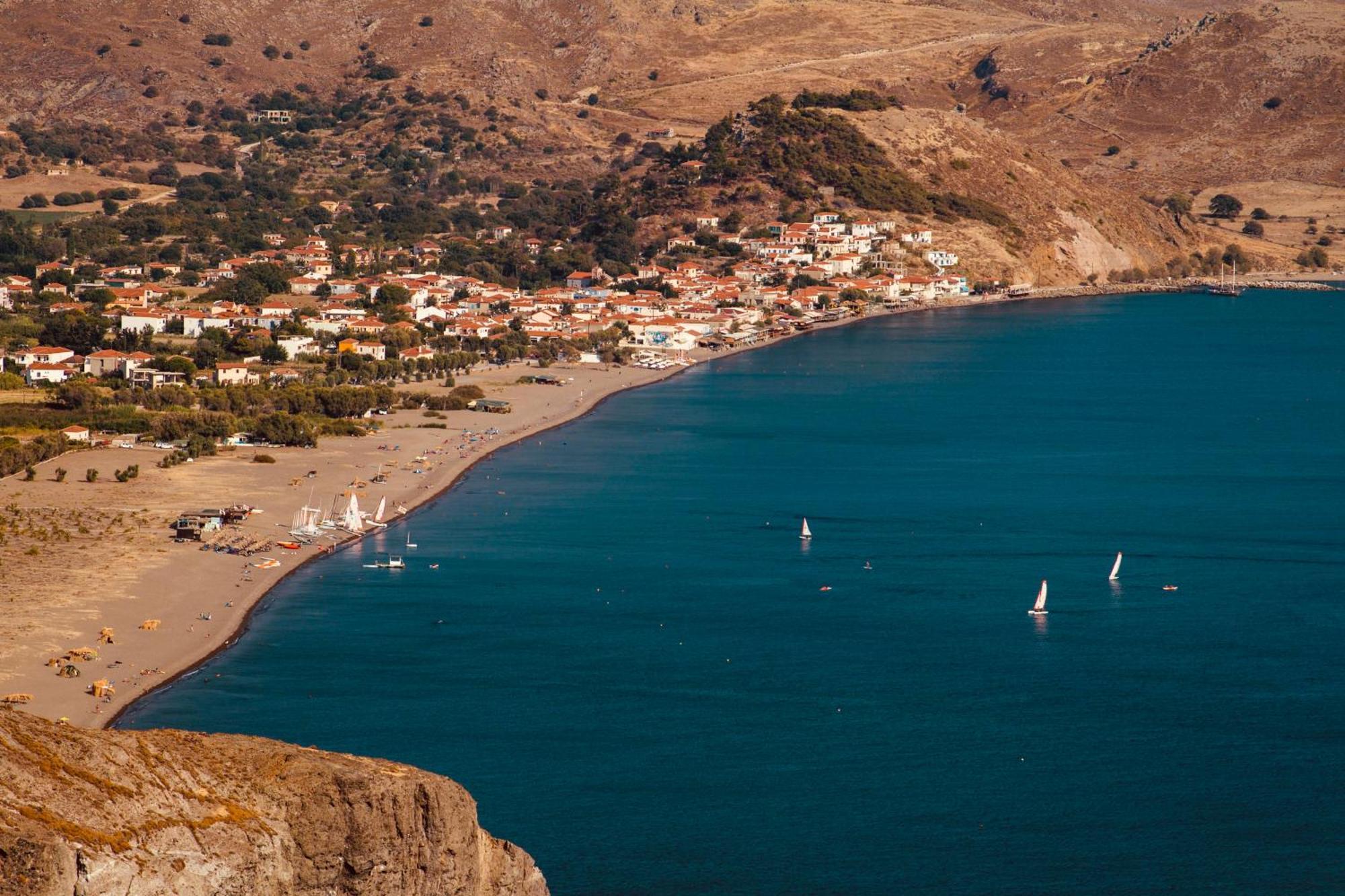 Eressian Lodgings, Skala Eressos Beach ภายนอก รูปภาพ